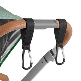   Babakocsi tépőzáras karabíner 2 db-os szett táskához, játékokhoz  