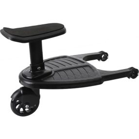   BAOMOM Univerzális testvérfellépő levehető üléssel hevederrel, fekete