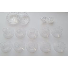   Momcozy S12/S12pro/S9/S9 Pro mellszívóhoz tölcsér (10db), és szelep, membrán csere szett (2x2) 