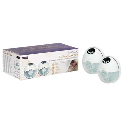 INNOGIO GIO-362I GIOluna Maxi Shell mellszívó melegítő és UV funkcióval dupla szett