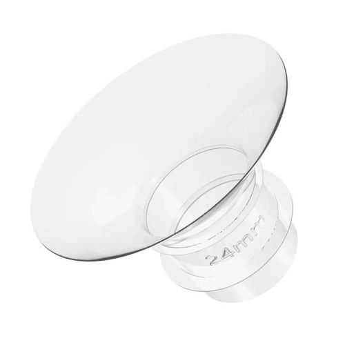 24 mm szűkítő tölcsér betét - Momcozy, Medela, Lansinoh, Babyono és egyéb mellszívókkal kompatibilis (1 db) BPA-mentes