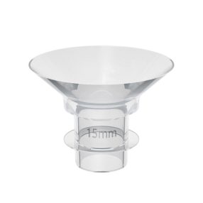   15 mm szűkítő tölcsér betét - Momcozy, Medela, Lansinoh, Babyono és egyéb mellszívókkal kompatibilis (1 db) BPA-mentes