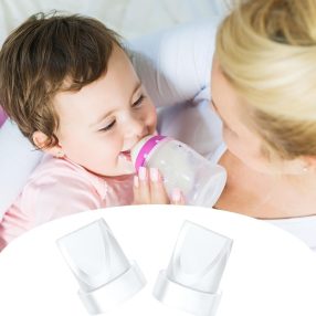   Momcozy M5 mellszívó szelep (duckbill) kompatibilis, BPA- mentes - 4 db