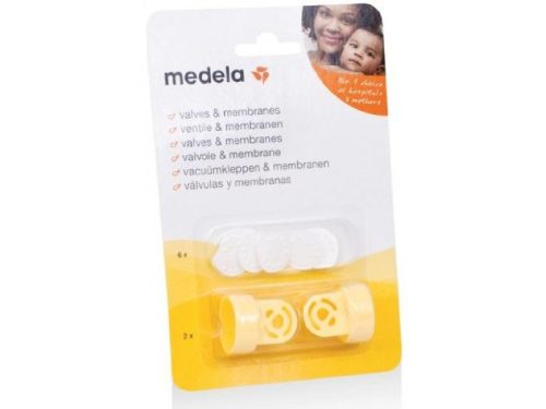 Medela mellszívó szelep és membrán szett – eredeti (2+6 db) Symphony, Swing, Freestyle, Harmony