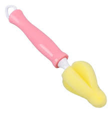 Mellszívó szűkítő tölcsér és cumisüveg tisztító kefe - speciális szivacsos fej