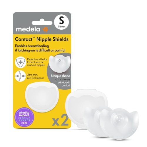 Medela bimbóvédő szoptatáshoz, tartódobozzal, S méret, 2 db (16mm)